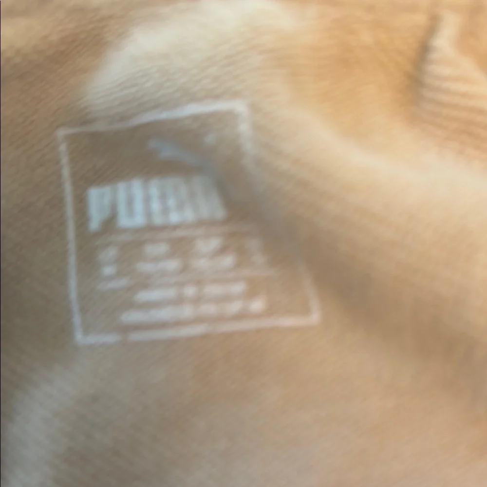 Puma Tan Athletic Shorts Versatile Cotton Blend